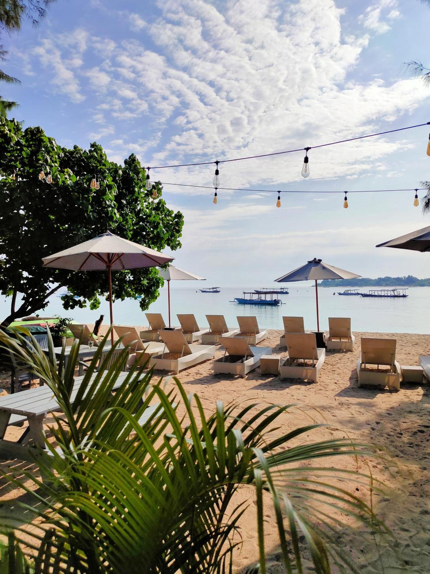 Bale Sampan Boutique Bungalows Gili Trawangan Zewnętrze zdjęcie